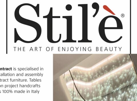Interview Stil’è "The art of enjoying beauty", magazine of style and design